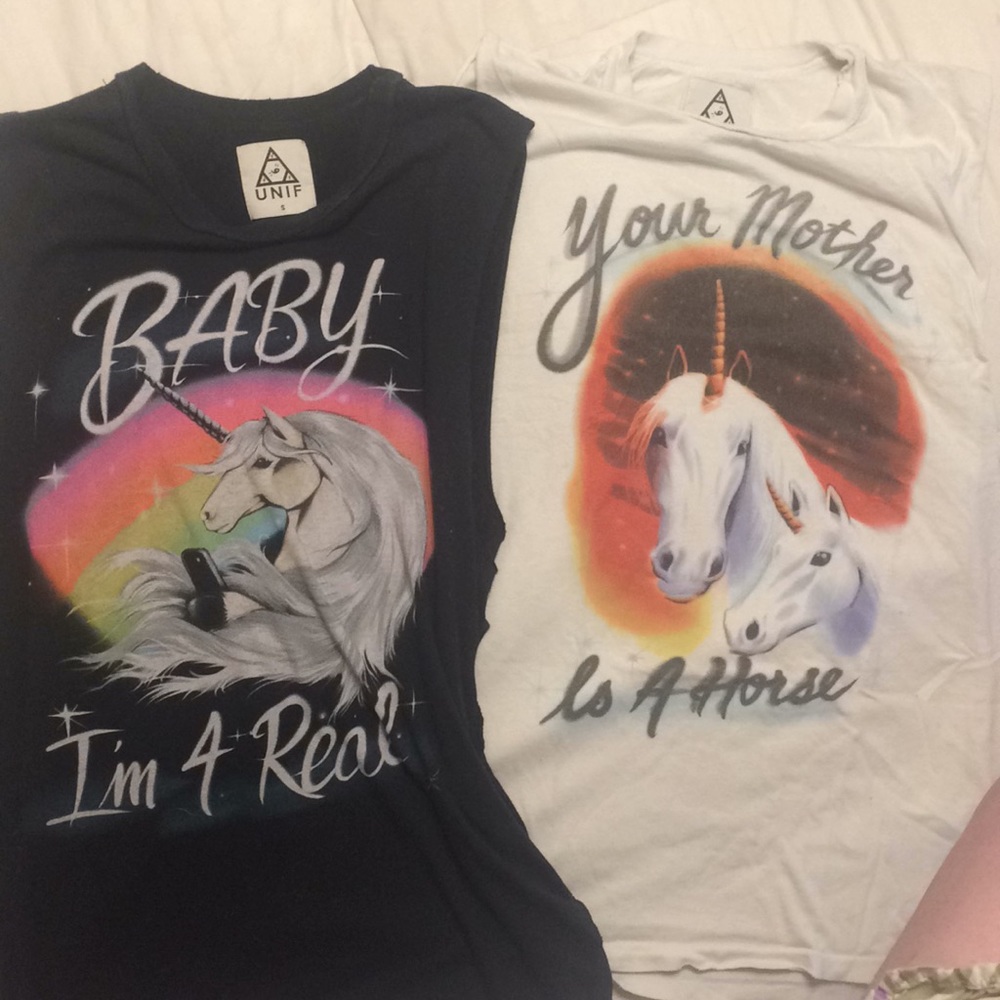 Unif unicorn shirts